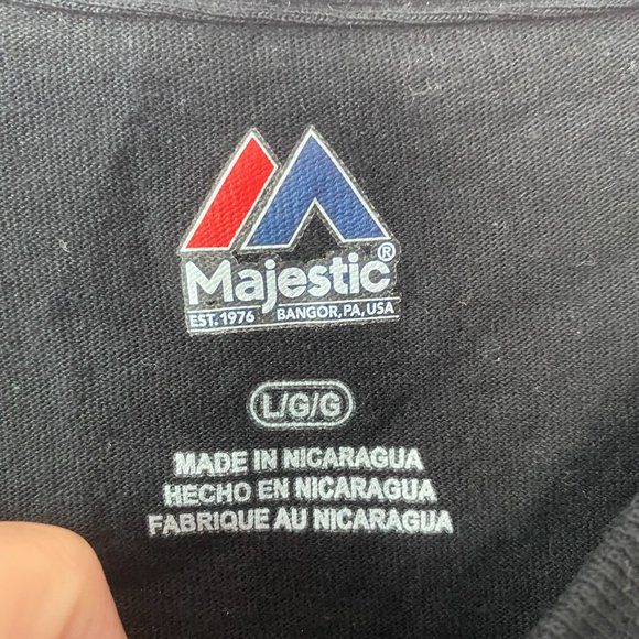 2017 Houston Astros Majestic World Series vs LA Dodgers shirt - Picture 3 of 4